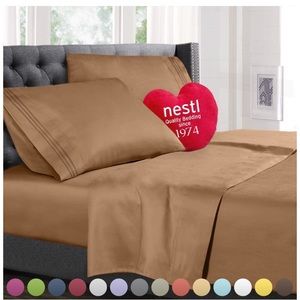 100% Luxury Microfiber, Hypoallergenic Bed Sheets